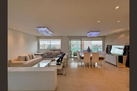 Sala  de apartamento para alugar com 3 quartos, 200m² em Cidade Monções, São Paulo