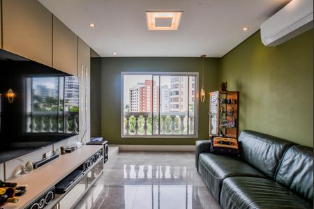 Sala de apartamento à venda com 3 quartos, 140m² em Jardim Bela Vista, Santo André