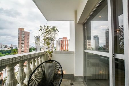 Varanda da Sala de apartamento à venda com 3 quartos, 140m² em Jardim Bela Vista, Santo André