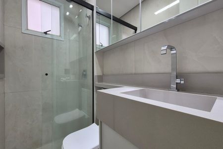Apartamento para alugar com 112m², 3 quartos e 2 vagas Apartamento para alugar com 112m², 3 quartos e 2 vagasBanheiro da Suíte 1