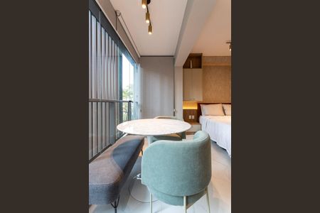 Studio à venda com 35m², 1 quarto e sem vaga