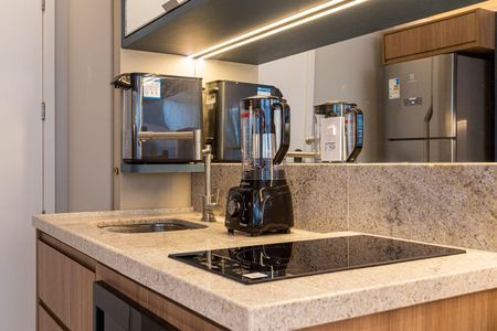 Studio à venda com 35m², 1 quarto e sem vaga