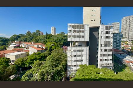 Vista da Sala de apartamento para alugar com 2 quartos, 75m² em Pinheiros, São Paulo