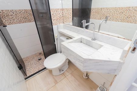 Apartamento para alugar com 39m², 2 quartos e sem vaga Apartamento para alugar com 39m², 2 quartos e sem vagaBanheiro
