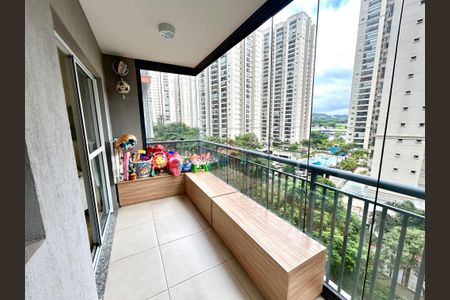 Varanda da Sala de apartamento à venda com 2 quartos, 75m² em Picanço, Guarulhos