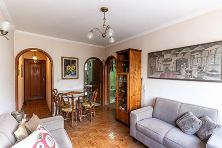 Sala de apartamento para alugar com 1 quarto, 45m² em Campos Elíseos, São Paulo