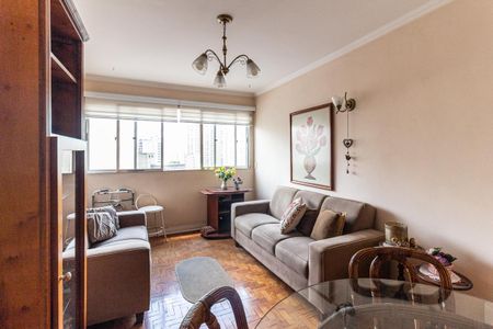 Sala de apartamento para alugar com 1 quarto, 45m² em Campos Elíseos, São Paulo