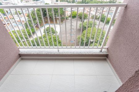 Varanda da sala  de apartamento para alugar com 2 quartos, 58m² em Taboão, São Bernardo do Campo