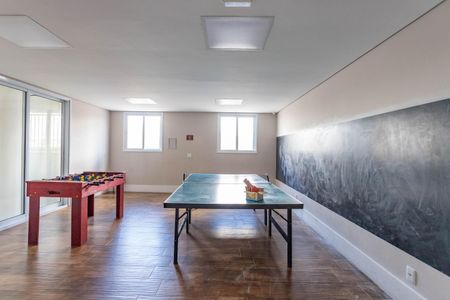 Apartamento para alugar com 58m², 2 quartos e 1 vaga Apartamento para alugar com 58m², 2 quartos e 1 vagaÁrea comum - Salão de Jogos
