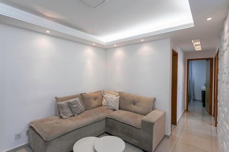 Sala de apartamento à venda com 3 quartos, 75m² em Castelo, Belo Horizonte