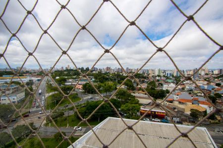Vista da varanda de apartamento à venda com 2 quartos, 65m² em Vila Valparaíso, Santo André