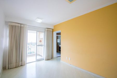 Sala de apartamento à venda com 2 quartos, 65m² em Vila Valparaíso, Santo André