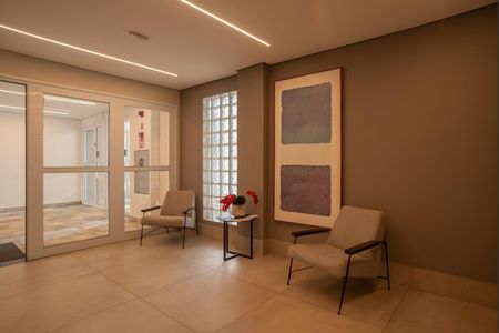 Studio para alugar com 26m², 1 quarto e sem vagaHall de entrada