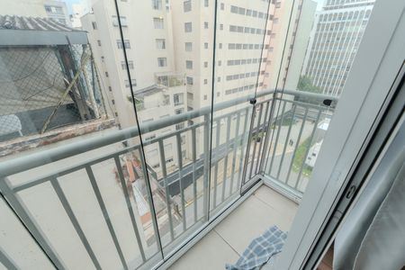 Sacada de kitnet/studio para alugar com 1 quarto, 26m² em Bela Vista, São Paulo