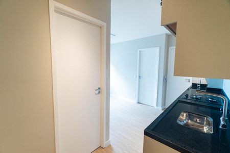 Apartamento para alugar com 36m², 2 quartos e sem vagaCozinha e Área de Serviço