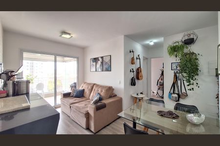 Sala de apartamento à venda com 2 quartos, 62m² em Vila Anastácio, São Paulo