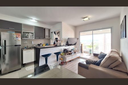 Sala de apartamento à venda com 2 quartos, 62m² em Vila Anastácio, São Paulo