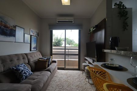 Sala de apartamento para alugar com 1 quarto, 45m² em Subsetor Sul - 7 (s-7), Ribeirão Preto