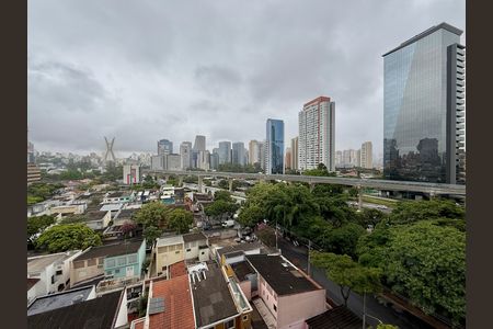 Vista  de apartamento à venda com 1 quarto, 64m² em Vila Cordeiro, São Paulo