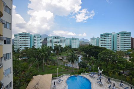 Vista da Varanda de apartamento à venda com 1 quarto, 41m² em Barra da Tijuca, Rio de Janeiro
