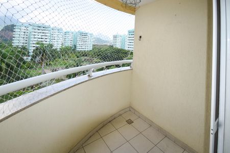 Varanda da Sala de apartamento à venda com 1 quarto, 41m² em Barra da Tijuca, Rio de Janeiro