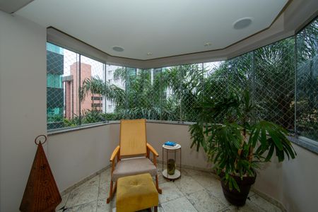 VARANDA de apartamento à venda com 4 quartos, 145m² em Buritis, Belo Horizonte