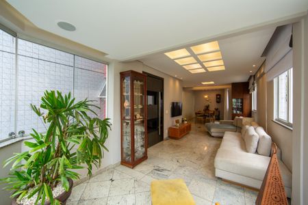 SALA de apartamento à venda com 4 quartos, 145m² em Buritis, Belo Horizonte