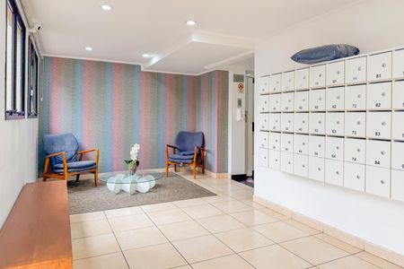 Apartamento à venda com 37m², 1 quarto e 1 vaga Apartamento à venda com 37m², 1 quarto e 1 vagaHall social