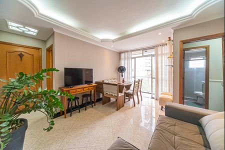 Sala de apartamento para alugar com 2 quartos, 69m² em Vila Valparaíso, Santo André