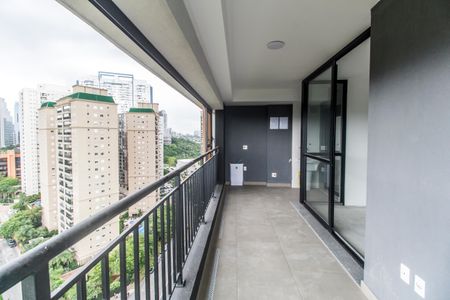 Varanda gourmet de apartamento à venda com 2 quartos, 95m² em Alphaville Empresarial, Barueri