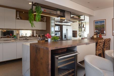 Apartamento à venda com 177m², 3 quartos e 3 vagas Apartamento à venda com 177m², 3 quartos e 3 vagasCozinha Americana