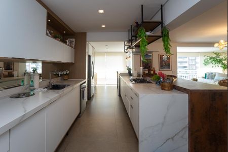 Apartamento à venda com 177m², 3 quartos e 3 vagas Apartamento à venda com 177m², 3 quartos e 3 vagasCozinha Americana