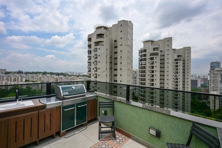 Varanda de apartamento para alugar com 1 quarto, 97m² em Paraíso do Morumbi, São Paulo