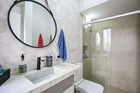 Apartamento para alugar com 97m², 1 quarto e 2 vagasBanheiro