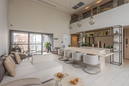 Apartamento à venda com 44m², 1 quarto e 1 vagaEspaço Gourmet