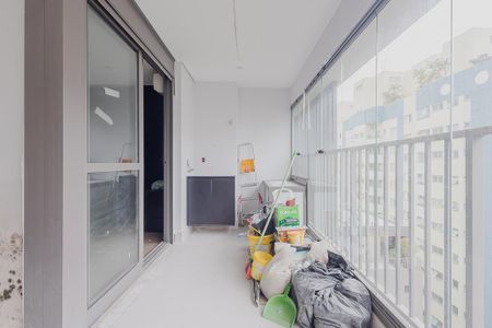 Varanda de apartamento à venda com 1 quarto, 44m² em Ibirapuera, São Paulo