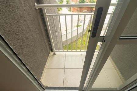 Varanda da Sala de apartamento para alugar com 2 quartos, 45m² em Guaratiba, Rio de Janeiro