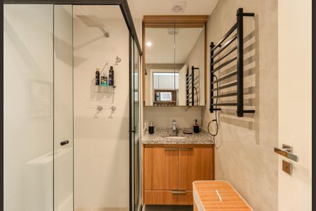 Studio para alugar com 26m², 1 quarto e sem vagaBanheiro