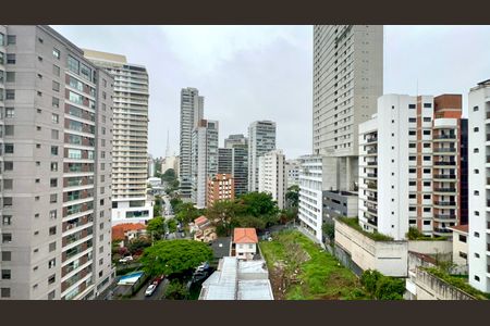 Varanda de kitnet/studio para alugar com 1 quarto, 28m² em Jardim das Bandeiras, São Paulo