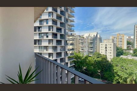 Sacada de kitnet/studio para alugar com 1 quarto, 28m² em Jardim das Bandeiras, São Paulo