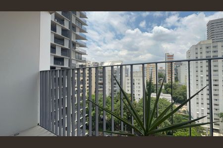 Varanda de kitnet/studio para alugar com 1 quarto, 28m² em Jardim das Bandeiras, São Paulo