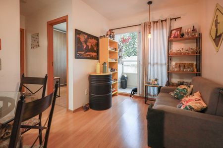 Sala de apartamento à venda com 1 quarto, 55m² em Rubem Berta, Porto Alegre