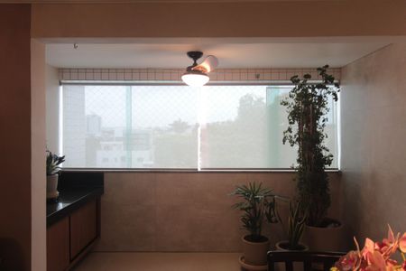 Varanda da Sala de apartamento à venda com 3 quartos, 95m² em Itapoã, Belo Horizonte