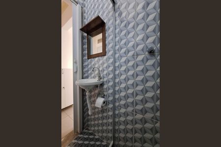 Studio para alugar com 30m², 1 quarto e sem vaga Studio para alugar com 30m², 1 quarto e sem vagaBanheiro