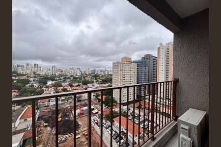 Apartamento para alugar com 25m², 1 quarto e sem vagaVaranda