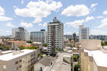Vista do Quarto de apartamento à venda com 1 quarto, 40m² em Santana, Porto Alegre
