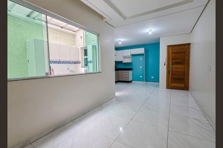 Sala de apartamento à venda com 2 quartos, 65m² em Vila Curuçá, Santo André