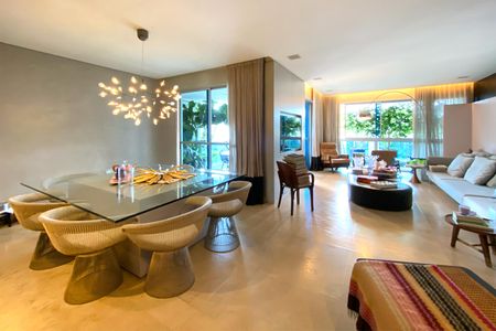 Sala de apartamento à venda com 4 quartos, 209m² em Lourdes, Belo Horizonte