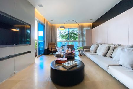 Sala de apartamento à venda com 4 quartos, 209m² em Lourdes, Belo Horizonte