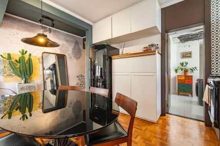 Sala/Cozinha de apartamento à venda com 2 quartos, 78m² em Jardim Paulista, São Paulo
